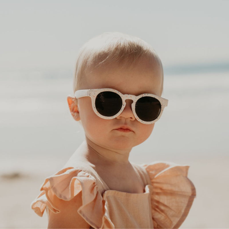 Frankie Ray Sunglasses - Eco Baby Sand Speckle