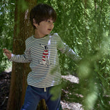 Nature Baby LS River Tee - Best Friend Stripe