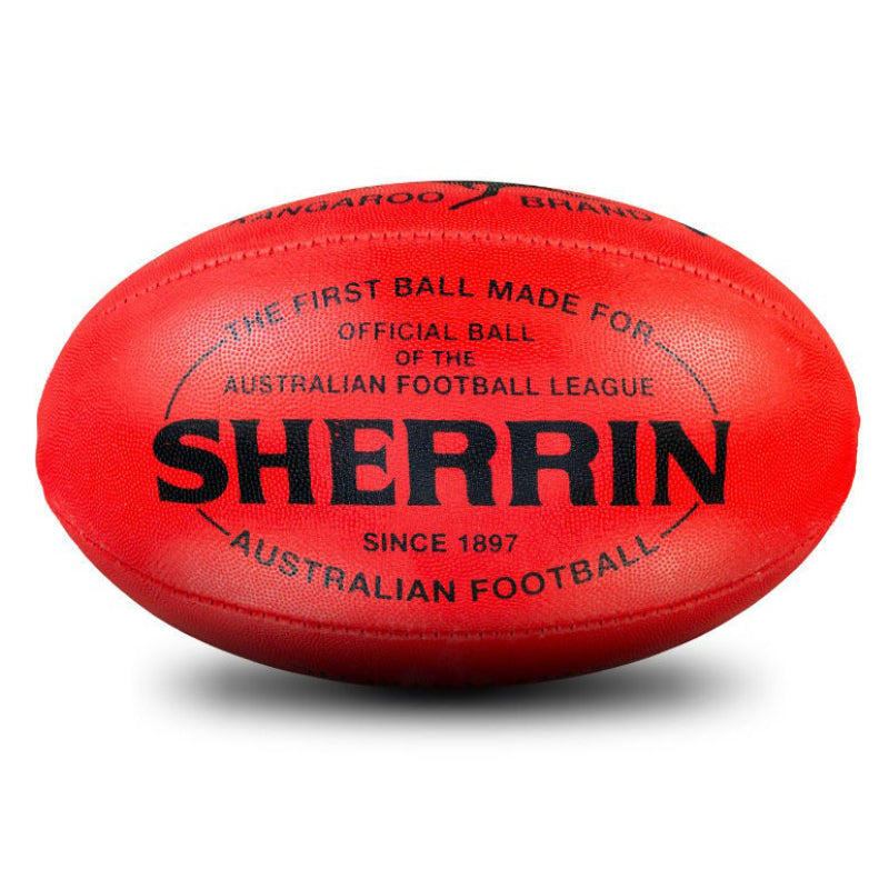 Sherrin KB Club All Surface Football 2PLY - Red Size2