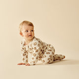 Wilson & Frenchy Zipsuit - Hot Crossed Buns