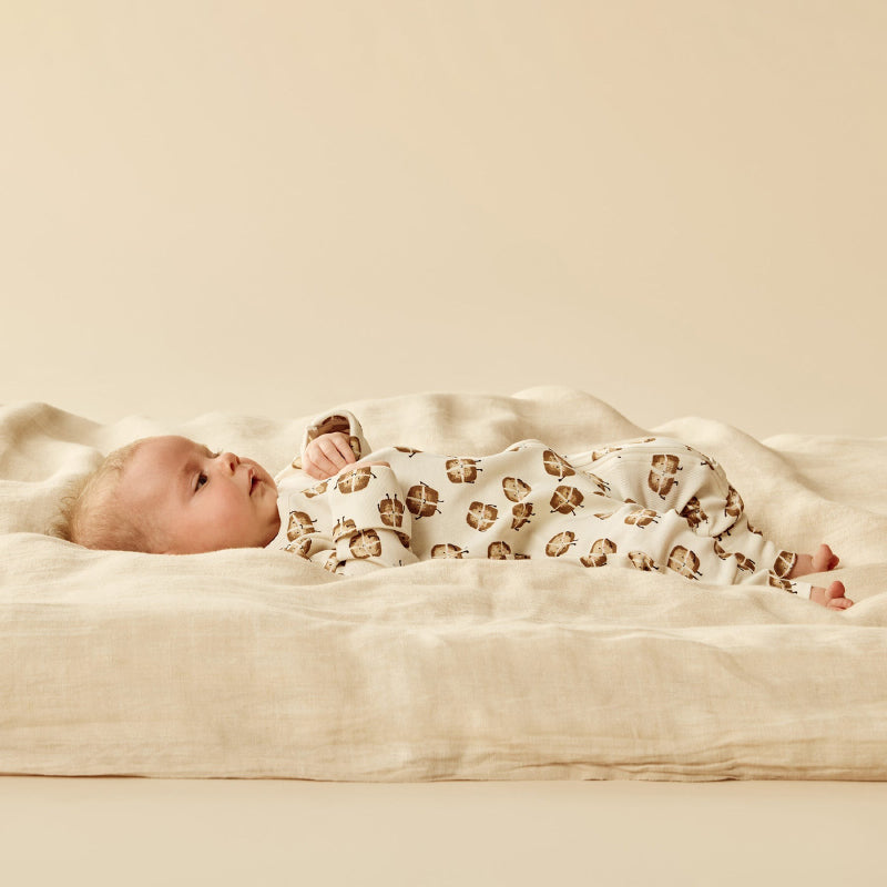 Wilson & Frenchy Zipsuit - Hot Crossed Buns