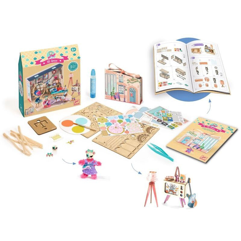 Djeco Model Making Miniature Home Kit - Stella Mi