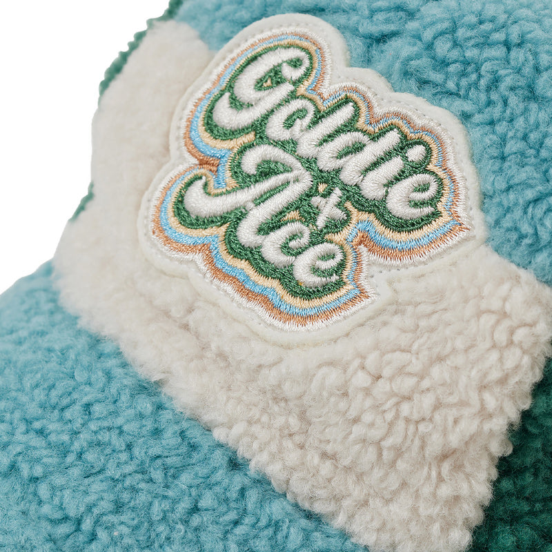 Goldie + Ace Blair Sherpa Cap - Teal/Cream/Dark Jade