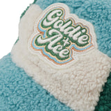 Goldie + Ace Blair Sherpa Cap - Teal/Cream/Dark Jade