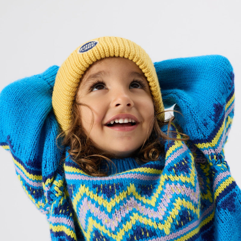 Goldie + Ace Wool Beanie - Yellow