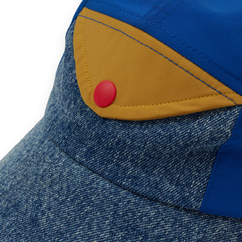 Goldie + Ace Colour Block Vintage Denim Cap