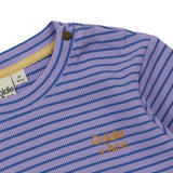 Goldie + Ace Essential Stripe Rib Top - Purple
