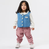 Goldie + Ace Nora Corduroy Pant - Dusty Pink