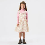 Goldie + Ace Embroidered Rib Skivvy - Sweet Pea