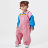 Goldie + Ace Sammy Corduroy Overalls - Sweet Pea