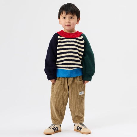Goldie + Ace Kit Corduroy Pocket Pants - Khaki
