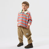 Goldie + Ace Kit Corduroy Pocket Pants - Khaki