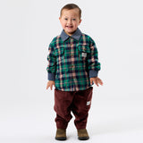 Goldie + Ace Kit Corduroy Pocket Pants - Brown