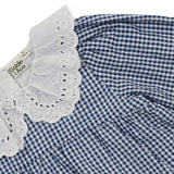 Goldie + Ace Collared Dress - Blue Gingham