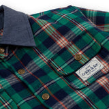 Goldie + Ace Padded Shacket - Check