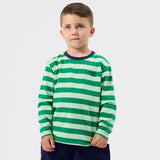 Goldie + Ace Essential Stripe LS Top - Green