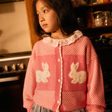 Goldie + Ace Knit Cardigan - Bunny