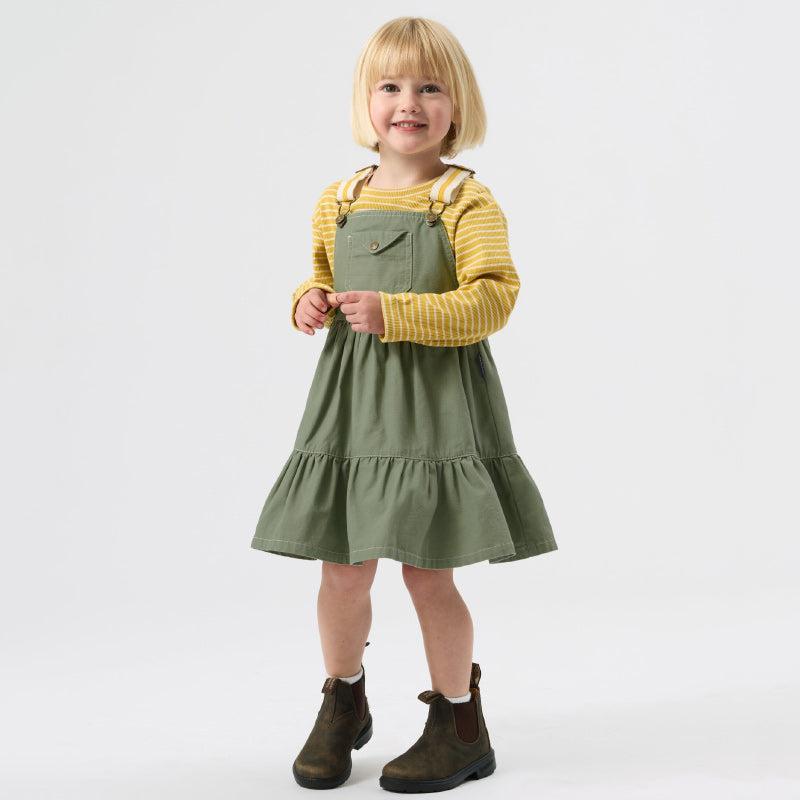 Goldie + Ace Essential Stripe Rib Top - Yellow