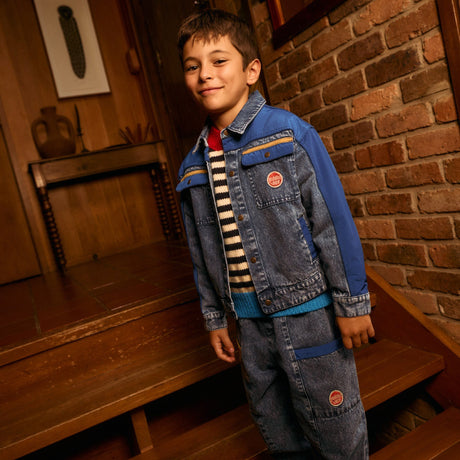 Goldie + Ace Kit Pocket Pant - Colour Block