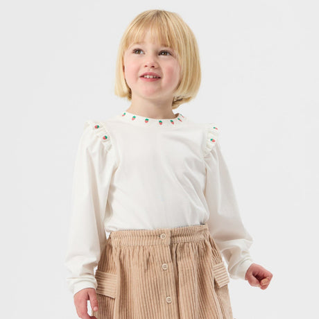 Goldie + Ace LS Top - Mini Strawberry