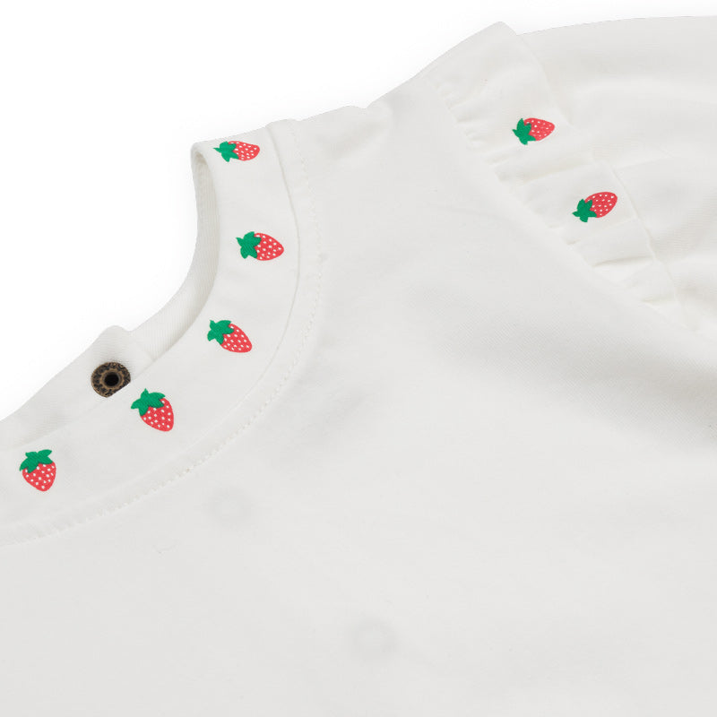 Goldie + Ace LS Top - Mini Strawberry