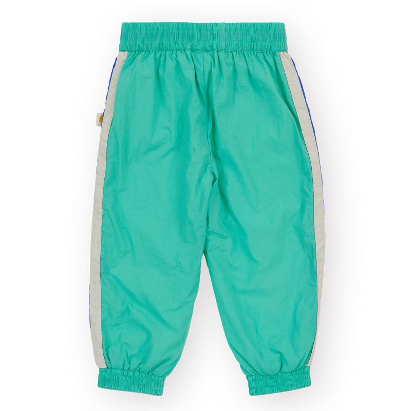 Goldie + Ace Retro Sporty Pants - Jade/Blue
