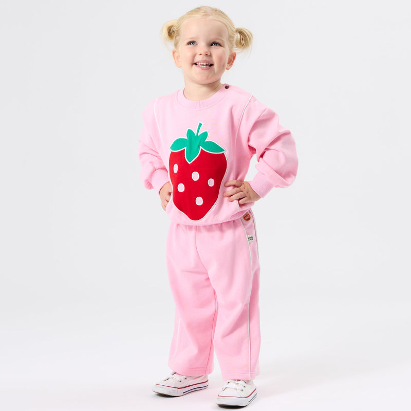 Goldie + Ace Wide Leg Piped Sweatpants