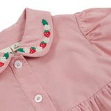 Goldie + Ace Corduroy Collar Dress - Wild Strawberry