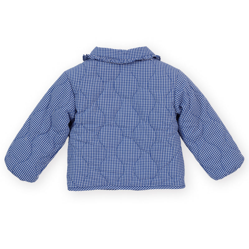 Goldie + Ace Padded Jacket - Wild Strawberry Gingham