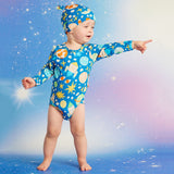 Halcyon Nights Long Sleeve Bodysuit - See You In Space