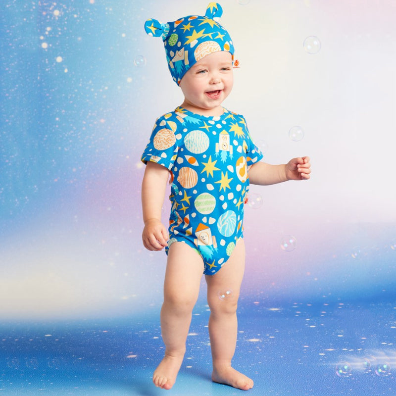Halcyon Nights Short Sleeve Bodysuit - See You In Space
