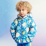 Halcyon Nights Reversible Kids Puffer Jacket - See You In Space