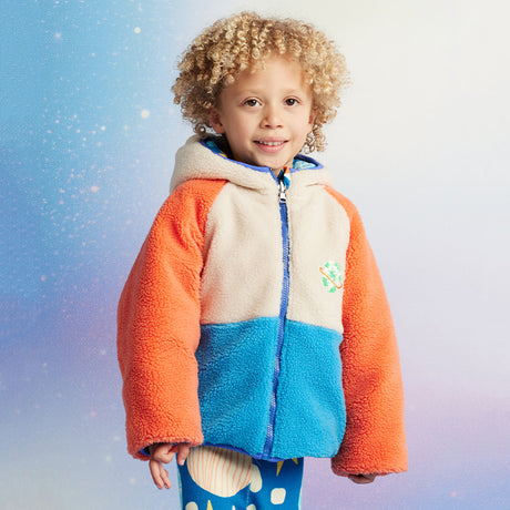 Halcyon Nights Reversible Kids Puffer Jacket - See You In Space
