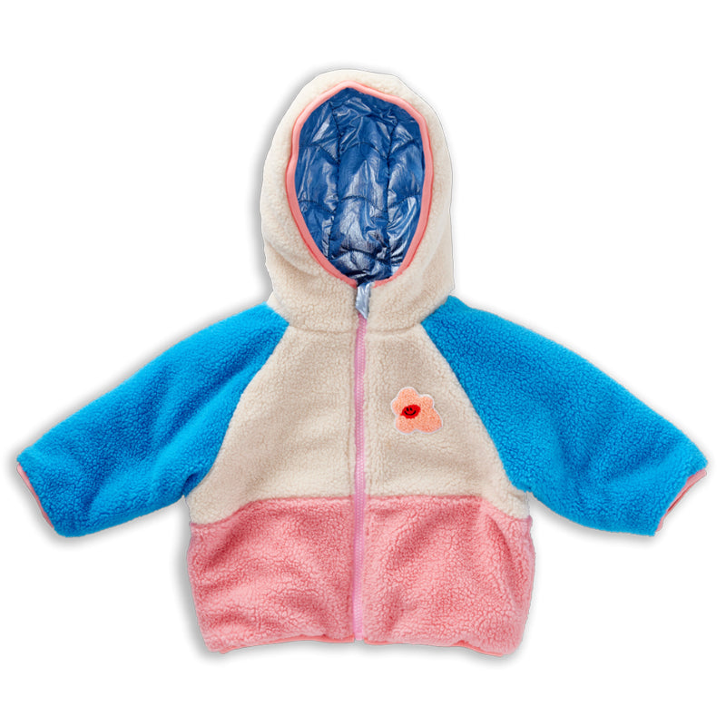 Halcyon Nights Reversible Kids Puffer Jacket - Hej Blomma!