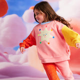 Halcyon Nights Terry Sweater - Stars Pink