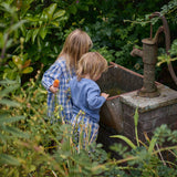 Nature Baby Billy Jumper - Dusky Blue Cable Knit