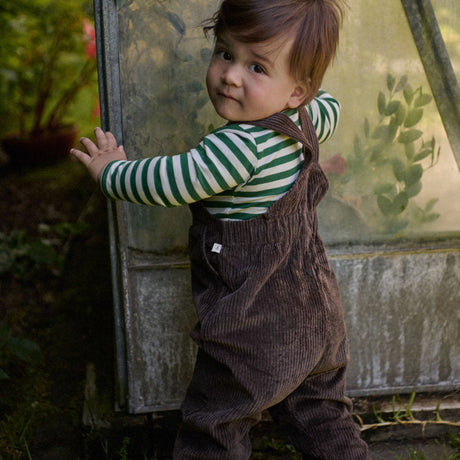 Nature Baby Long Sleeve Bodysuit - Eden Sea Stripe