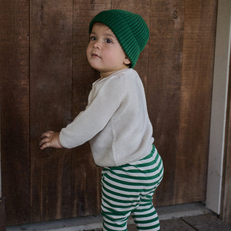 Nature Baby Sunday Pants - Eden Sea Stripe