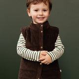 Nature Baby Long Sleeve River Tee - Eden Sailor Stripe