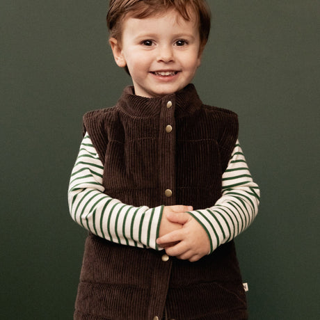 Nature Baby Long Sleeve River Tee - Eden Sailor Stripe