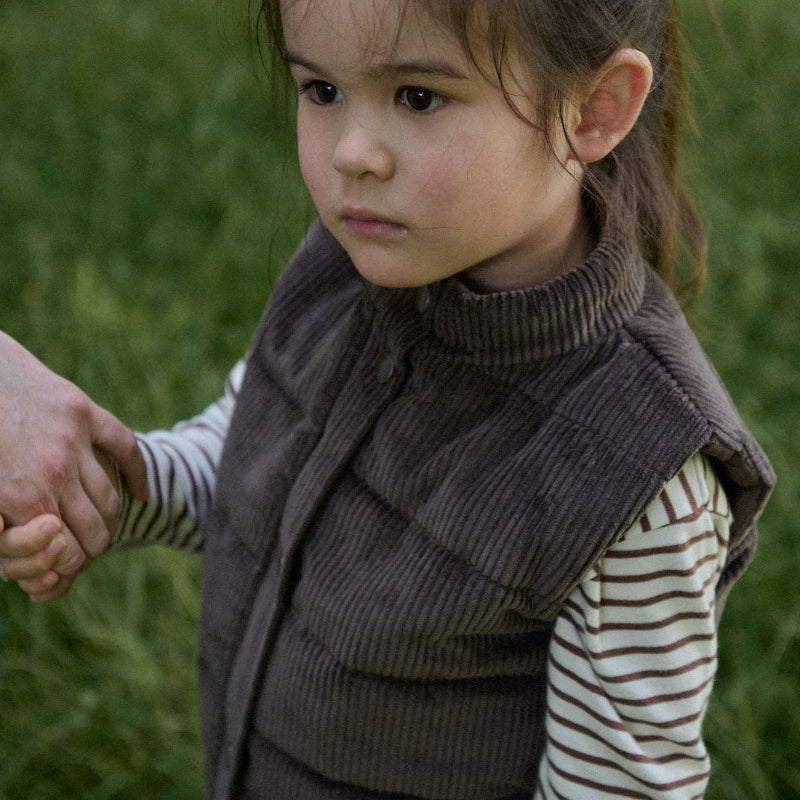 Nature Baby Long Sleeve River Tee - Pinecone Sailor Stripe