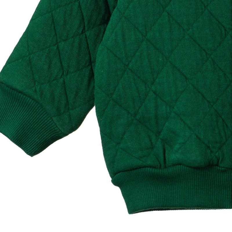 Nature Baby Quilted Parker Jacket - Eden