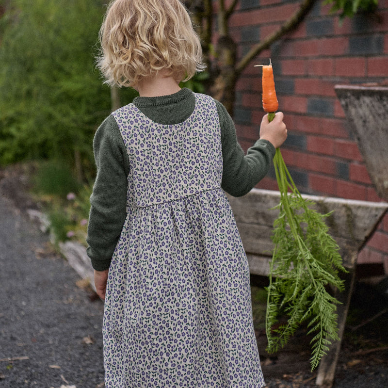Nature Baby Amelia Pinafore - Briarwood Heron