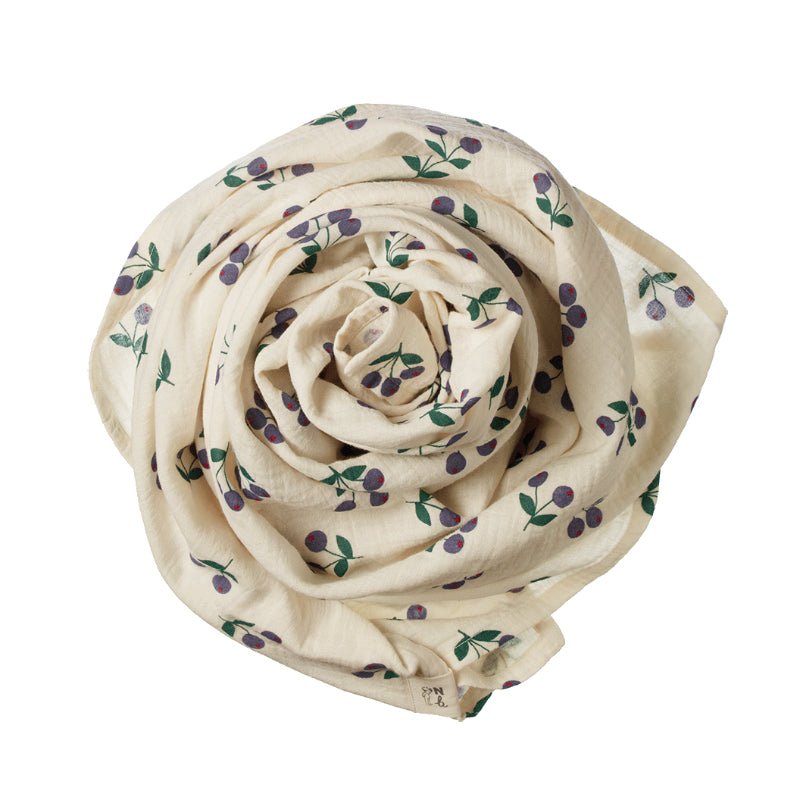 Nature Baby Muslin Wrap - Winter Berry