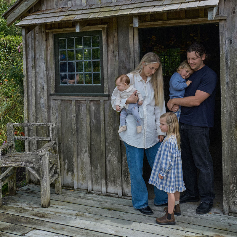 Nature Baby Nora Dress - Bluebelle Check