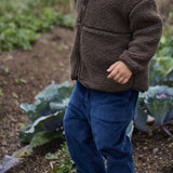 Nature Baby Teddy Cord Pants - Navy
