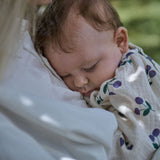 Nature Baby Meadow Bodysuit Muslin - Winter Berry
