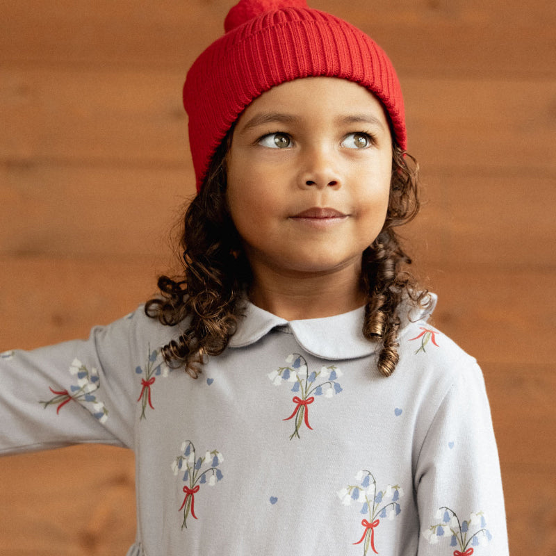 Nature Baby Agnes Dress - Bluebell Natural