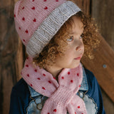 Acorn Cherry Cross Over Scarf - Pink