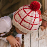 Acorn Crossroads Beanie - Pink/Red